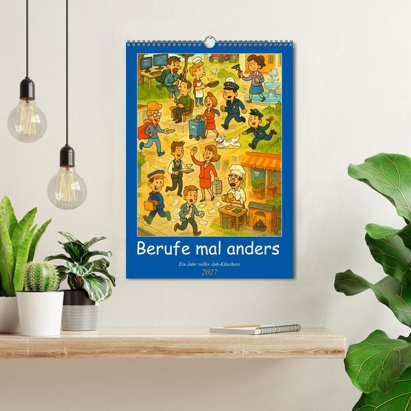Produktbild: Berufe mal anders &ndash; Ein Jahr voller Job-Klischees (Wandkalender 2027 DIN A3 hoch), CALVENDO Monatskalender