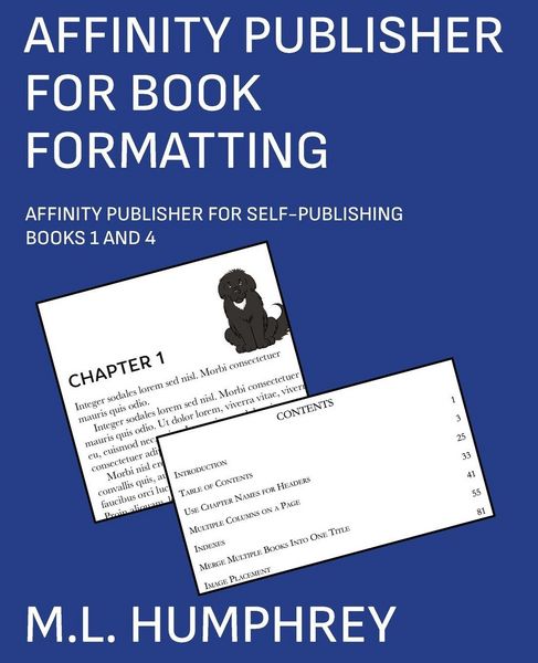 Produktbild: Affinity Publisher for Book Formatting