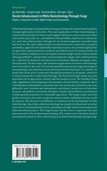 Produktbild: Recent Advancement in White Biotechnology Through Fungi