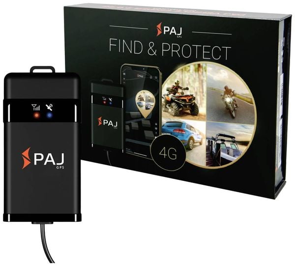 PAJ GPS VEHICLE FINDER 4G 2.0 GPS Ortungssystem Fahrzeugtracker Schwarz 1St.