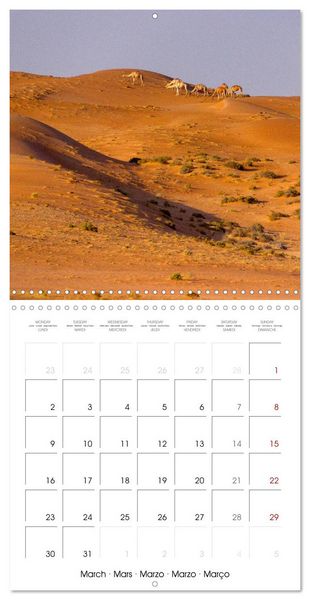 Produktbild: Oman, country of deserts (Wall Calendar 2026 12 &times; 12 Inch) CALVENDO 12 Month Wall Calendar