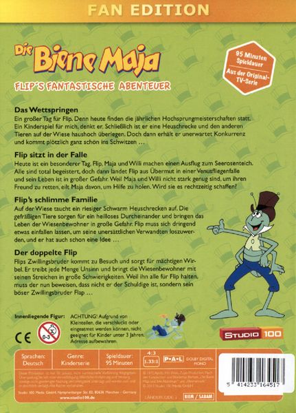 Produktbild: Die Biene Maja - Fan Edition (+ Flip Sammelfigur)