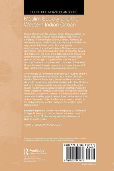 Produktbild: Muslim Society and the Western Indian Ocean