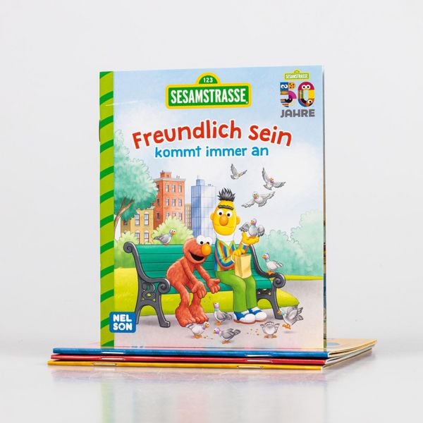 Produktbild: Nelson Mini-B&uuml;cher: 4er Sesamstra&szlig;e 1-4
