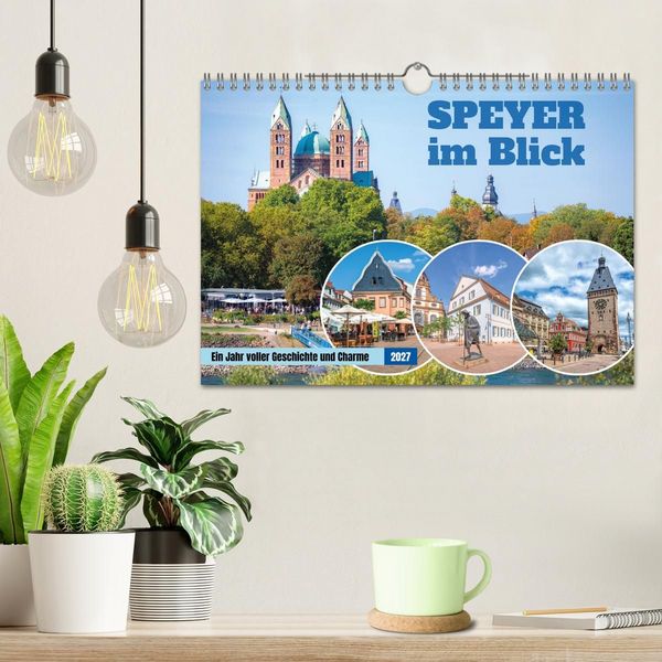 Produktbild: Speyer im Blick: Ein Jahr voller Geschichte und Charme (Wandkalender 2027 DIN A4 quer), CALVENDO Monatskalender