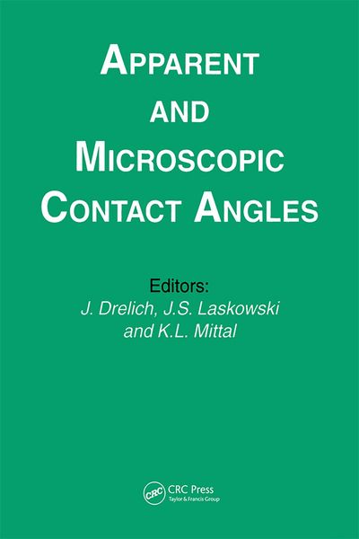 Produktbild: Apparent and Microscopic Contact Angles