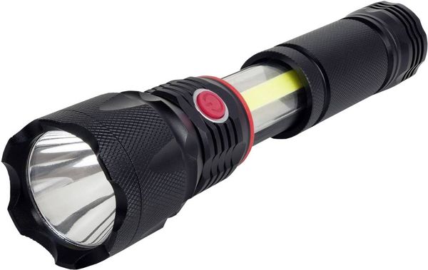Arcas 3in1 LED Taschenlampe batteriebetrieben 350lm 238g
