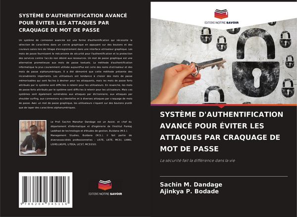 Produktbild: Syst&egrave;me D'authentification Avanc&eacute; Pour &Eacute;viter Les Attaques Par Craquage De Mot De Passe