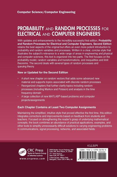 Produktbild: Probability and Random Processes for Electrical and Computer Engineers