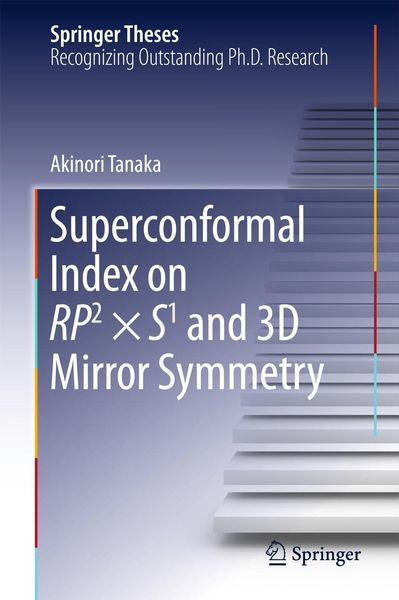 Produktbild: Superconformal Index on RP2 &times; S1 and 3D Mirror Symmetry
