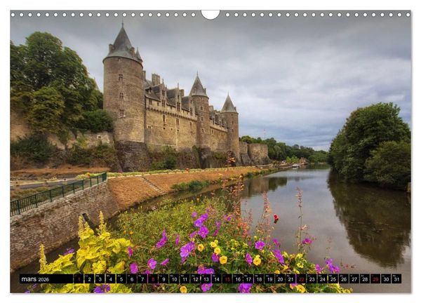 Produktbild: Bretagne Spirit (Calendrier mural 2026 DIN A3 vertical), CALVENDO calendrier mensuel