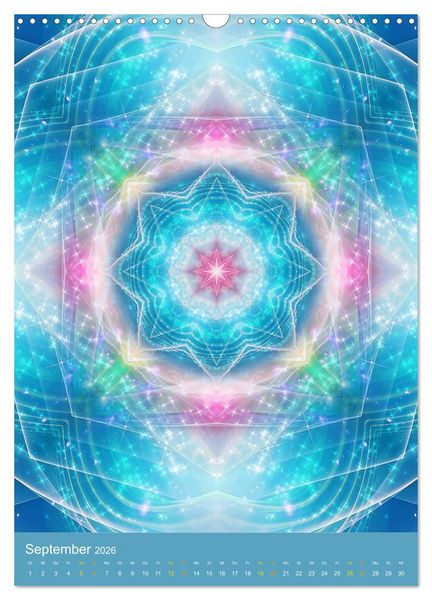 Produktbild: Lichtvolle Mandalas (Wandkalender 2026 DIN A3 hoch), CALVENDO Monatskalender