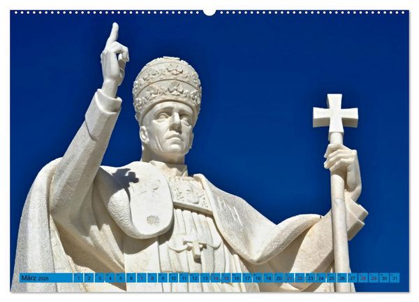 Produktbild: Wallfahrt nach Fatima (Wandkalender 2026 DIN A2 quer), CALVENDO Monatskalender
