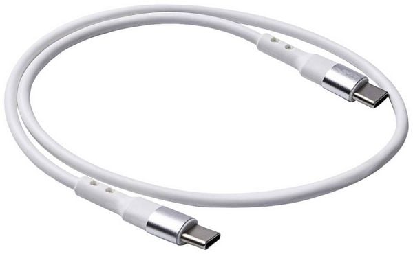 Produktbild: Akyga USB-Kabel USB-C&reg; Stecker, USB-C&reg; Stecker 0.50m Wei&szlig; AK-USB-39