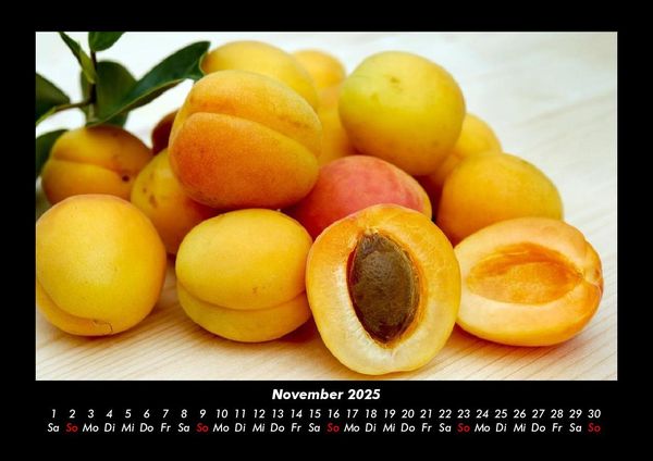 Produktbild: Obstkalender 2025 Fotokalender DIN A3