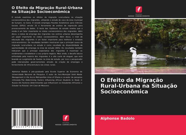 Produktbild: O Efeito da Migra&ccedil;&atilde;o Rural-Urbana na Situa&ccedil;&atilde;o Socioecon&ocirc;mica