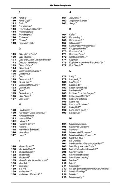 Produktbild: Die &auml;rzte: Songbook f&uuml;r Gitarre - Update-Version inkl. HELL