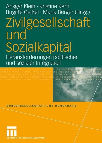 Produktbild: Zivilgesellschaft und Sozialkapital