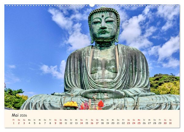 Produktbild: Japan - Traditon und Moderne (hochwertiger Premium Wandkalender 2026 DIN A2 quer), Kunstdruck in Hochglanz