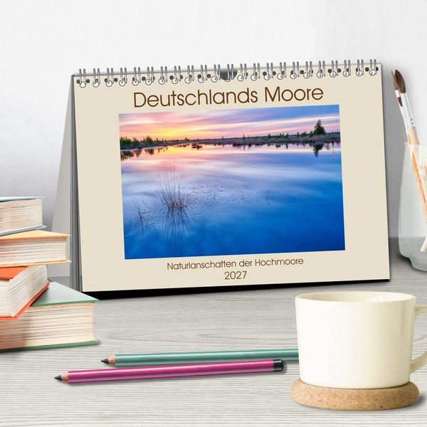 Produktbild: Deutschlands Moore (Tischkalender 2027 DIN A5 quer), CALVENDO Monatskalender