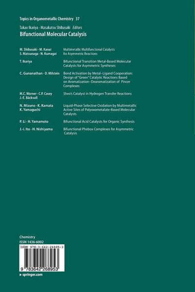 Produktbild: Bifunctional Molecular Catalysis