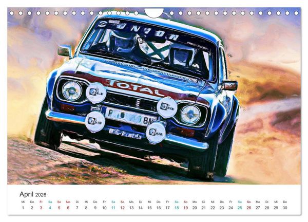 Produktbild: Kultautos - Capri und Escort (Wandkalender 2026 DIN A4 quer), CALVENDO Monatskalender