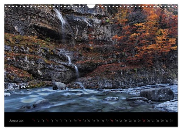 Produktbild: Spaniens Pyren&auml;en - Ordesa y Monte Perdido (Wandkalender 2026 DIN A3 quer), CALVENDO Monatskalender