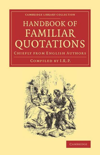 Produktbild: Handbook of Familiar Quotations