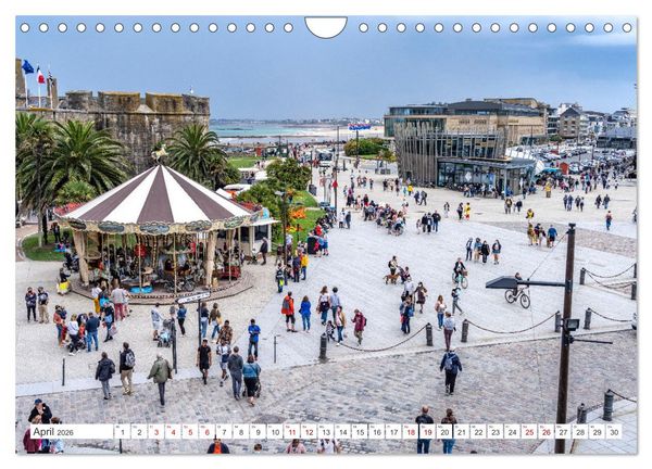 Produktbild: Bretagne - Saint Malo (Wandkalender 2026 DIN A4 quer), CALVENDO Monatskalender