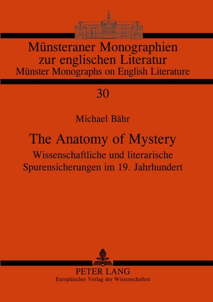 Produktbild: The Anatomy of Mystery