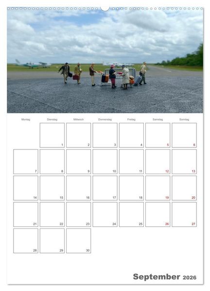 Produktbild: Wangerooge - Gl&uuml;cksort f&uuml;r Gro&szlig; und Klein (Wandkalender 2026 DIN A2 hoch), CALVENDO Monatskalender