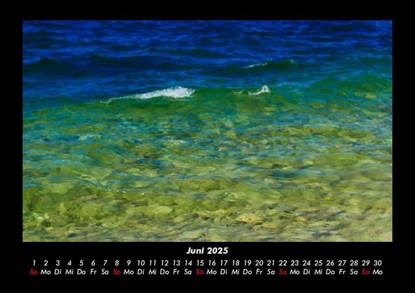Produktbild: Meereslandschaft 2025 Fotokalender DIN A3