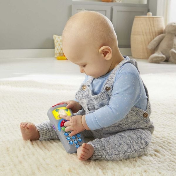 Produktbild: Fisher-Price Lernspa&szlig; H&uuml;ndchen-Fernbedienung Lernspielzeug f&uuml;r Babys und Klein