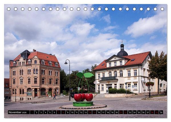 Produktbild: Naumburg - Kleinod an der Saale (Tischkalender 2026 DIN A5 quer), CALVENDO Monatskalender