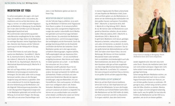 Produktbild: Yoga f&uuml;r Sp&auml;teinsteiger (mit DVD)