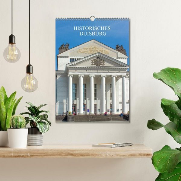 Produktbild: Historisches Duisburg (Wandkalender 2026 DIN A3 hoch), CALVENDO Monatskalender