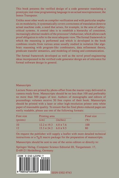 Produktbild: Programming Languages: Implementations, Logics, and Programs