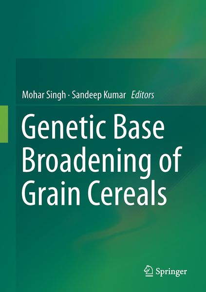 Produktbild: Broadening the Genetic Base of Grain Cereals