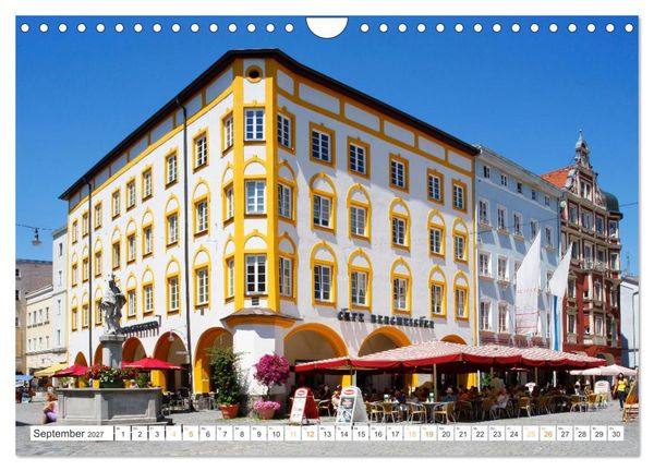 Produktbild: Rosenheim - Die Stadt vor den Bergen (Wandkalender 2027 DIN A4 quer), CALVENDO Monatskalender