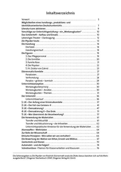 Produktbild: Die Physiker &ndash; Friedrich D&uuml;rrenmatt &ndash; Sch&uuml;lerarbeitsheft