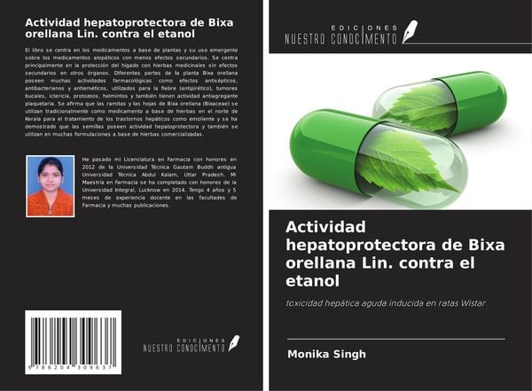Produktbild: Actividad hepatoprotectora de Bixa orellana Lin. contra el etanol