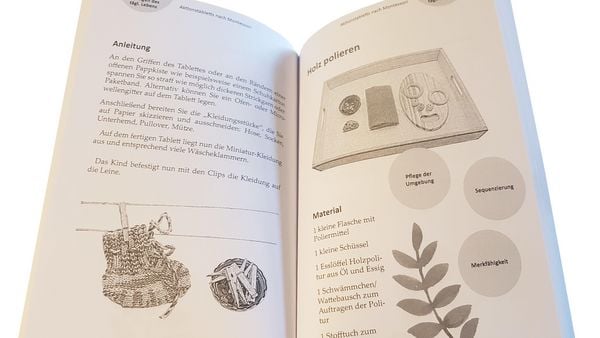Produktbild: 90 beliebte Aktionstabletts f&uuml;r Feinmotorik, Konzentration, Logik und Zahlen: Montessori-Spielideen f&uuml;r Kindergarten, Vorschule und Zuhause