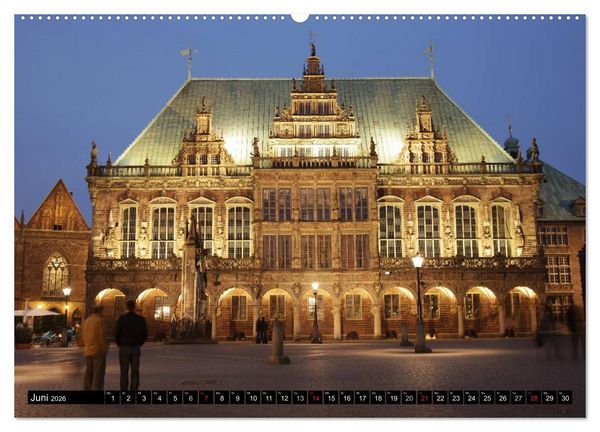 Produktbild: Deutschlands Hauptst&auml;dte (Wandkalender 2026 DIN A2 quer), CALVENDO Monatskalender