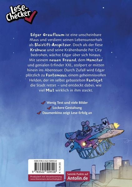 Produktbild: Fantomaus 1: Pl&ouml;tzlich Superheld!