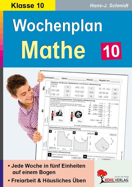 Produktbild: Wochenplan Mathe / Klasse 10