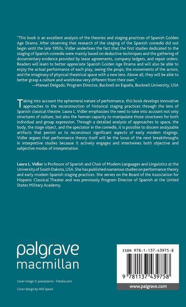 Produktbild: Performance Reconstruction and Spanish Golden Age Drama