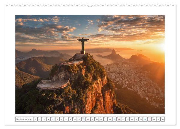 Produktbild: City Dreams & Travel Vibes (Wandkalender 2026 DIN A2 quer), CALVENDO Monatskalender