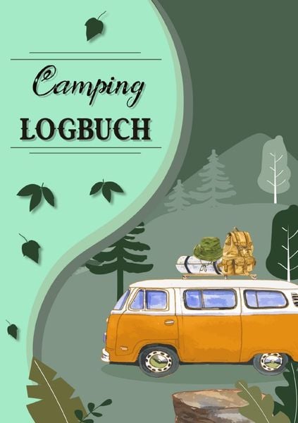 Produktbild: Camping Logbuch: Wohnwagen Reisetagebuch - Camper Wohnmobil Reise Logbuch