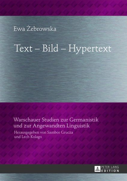 Produktbild: Text &ndash; Bild &ndash; Hypertext