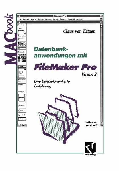 Produktbild: Datenbankanwendungen mit FileMaker Pro Version 2